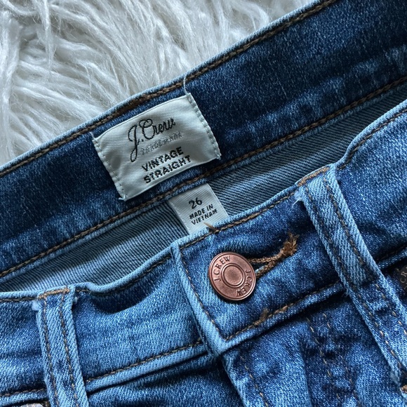 J. Crew Vintage Straight Jeans - Picture 3 of 5